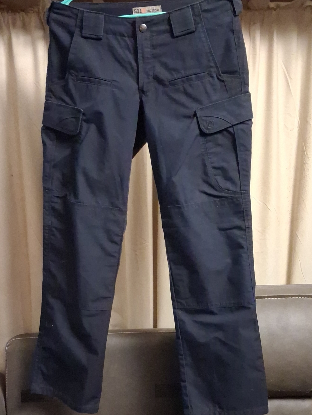5.11 Tactical Women’s Boot Cut Cargo Pants - Navy Blue